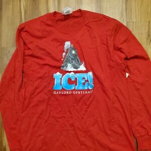 Ice Red Long Sleeve Tee